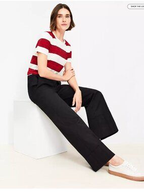 Stovepipe Pants in Twill